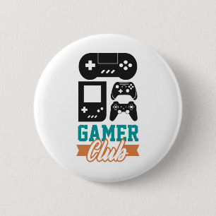 Gamer Club Ronde Button 5,7 Cm