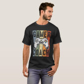 Gamer Coach Professional Video Game Player Cool Ga T-shirt (Voorkant volledig)