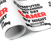Gamer computer programmeur cadeaupapier (Rol Hoek)