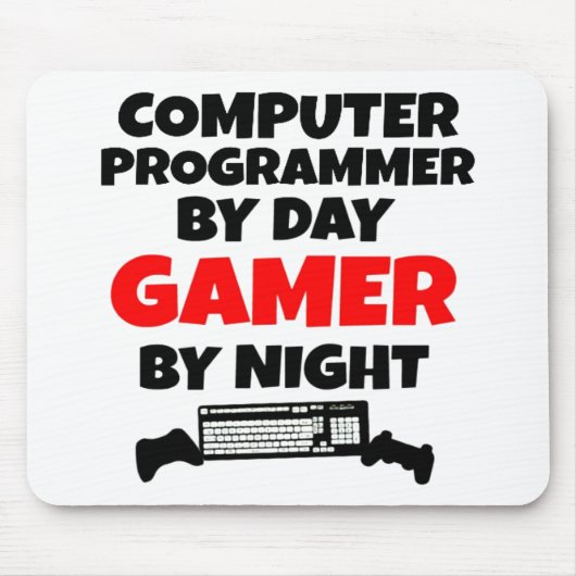 Gamer computer programmeur muismat (Voorkant)