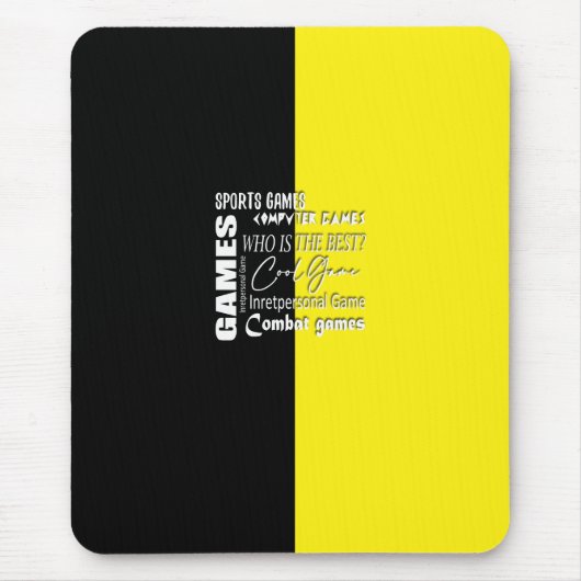 Gamer-computerspel Muismat (Voorkant)