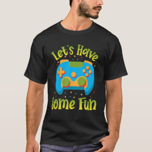 Gamer Controller Laten we wat leuke coole gaming E T-shirt
