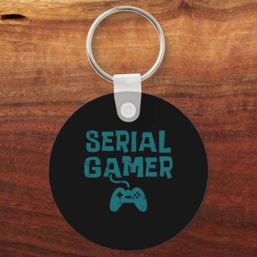 Gamer Controller Leuk Gamen Videogame Lover Boys Sleutelhanger (Voorkant)