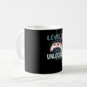 Gamer Controller Level 30 ontgrendeld Koffiemok (Voorkant links)