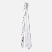 Gamer Controller Necktie Stropdas (Achterkant)