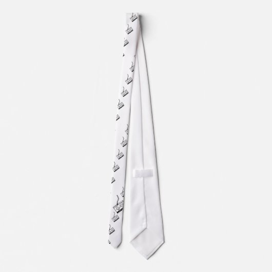Gamer Controller Necktie Stropdas (Achterkant)