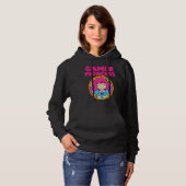 Gamer Cute Princess Video Game  For Her Hoodie (Voorkant volledig)