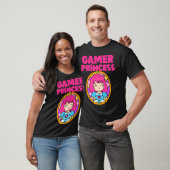 Gamer Cute Princess Video Game  For Her T-shirt (Unisex)