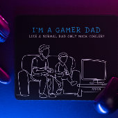 Gamer Dad | Monogram Vaderdag Muismat
