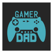GAMER DAD PERFECT POSTER (Voorkant)