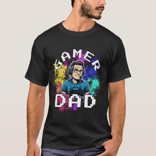 Gamer Dad T-Shirt (Voorkant)