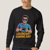 Gamer dad tshirt Legendary Gamer Dad (Voorkant)