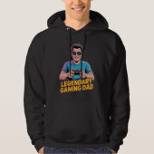 Gamer dad tshirt Legendary Gamer Dad (Voorkant)