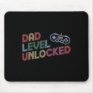 Gamer Daddy Nieuwe Vader T-shirt Grappige Gamer Va Muismat