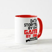 Gamer Data Storyteller Mok (Voorkant rechts)