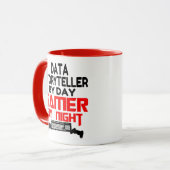 Gamer Data Storyteller Mok (Voorkant links)