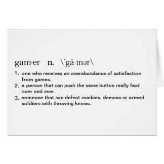 Gamer-definitie