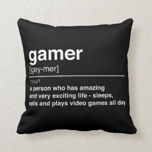 Gamer definitie kussen