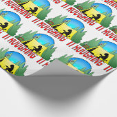 Gamer die het verplettert cadeaupapier (Hoek)