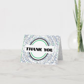 Gamer Digital Video Game Dank u kaart gevouwen (Voorkant)