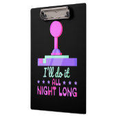 Gamer doet het de hele nacht klembord (Links)
