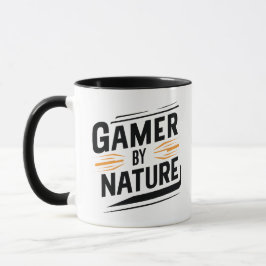 Gamer door natuur, gaming mokken