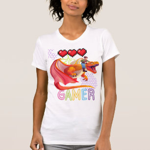 Gamer Draken Moeder – Schattige Fantasie Gamedraak T-shirt