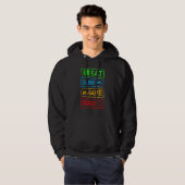 Gamer Duty Call Gaming Legend voor je gamebeleving Hoodie (Voorkant volledig)