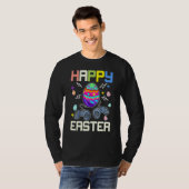 Gamer Easter Egg Video Game Boys T-shirt (Voorkant volledig)