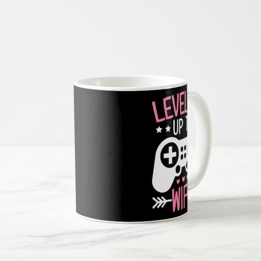 Gamer-echtgenote moeder is klaar met niveau verhog koffiemok (Voorkant rechts)