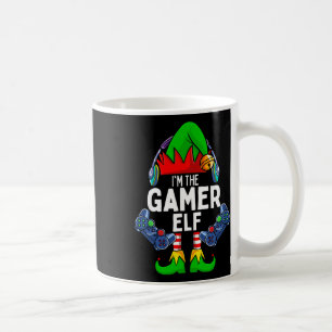 Gamer Elf bijpassend familie kerstfeest  Koffiemok