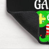 Gamer Elf Christmas Family Video Gaming Elf Squad Muismat (Hoek)