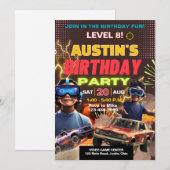 Gamer Elke Leeftijd Jongens of Meisjes Verjaardag Kaart (Voorkant / Achterkant)