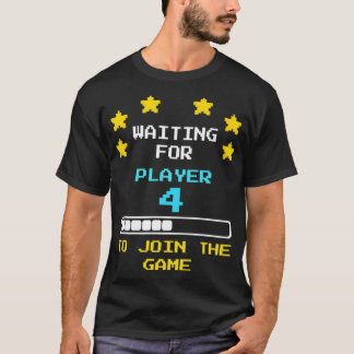 Gamer Epectant mam pa Player 4 Loading Baby Annou T-shirt