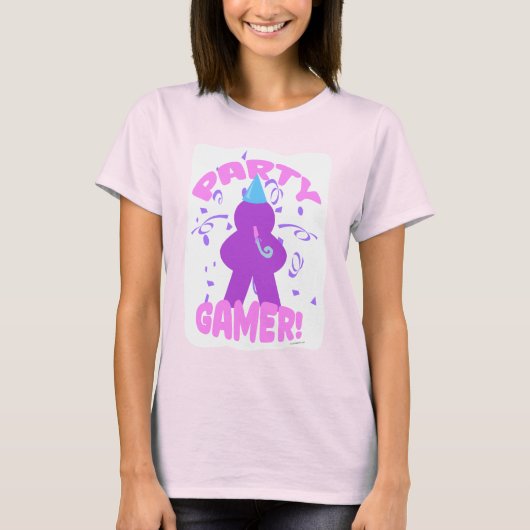 Gamer Epic Meeple Boardgame Fun Time T-shirt (Voorkant)