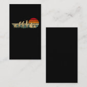 Gamer Evolution Sunset Retro Gaming Visitekaartje (Voorkant / Achterkant)