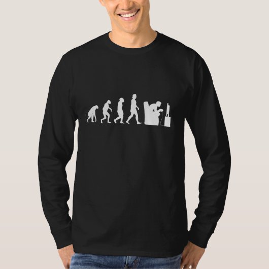 Gamer Evolution Video Games Gaming T-shirt (Voorkant)