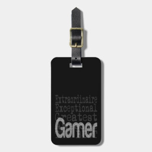 Gamer Extraordinaire Bagagelabel