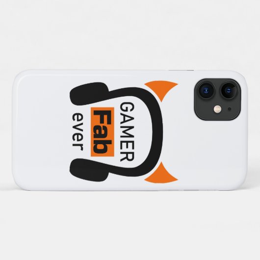 gamer fab-ever Case-Mate iPhone case (Achterkant (horizontaal))