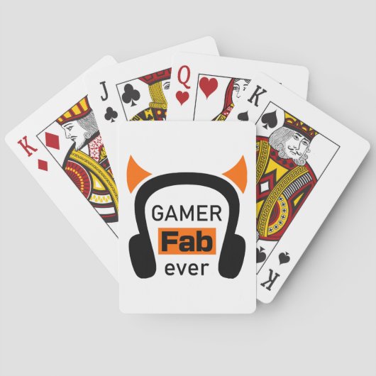 gamer fab-ever pokerkaarten (Achterkant)