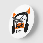 gamer fab-ever ronde klok (Hoek)