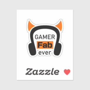 gamer fab-ever sticker