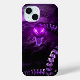 Gamer Fantasy Snake Custom iPhone 15 Case