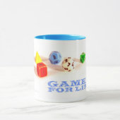 Gamer for Life ・ 15 oz. Mok (Midden)