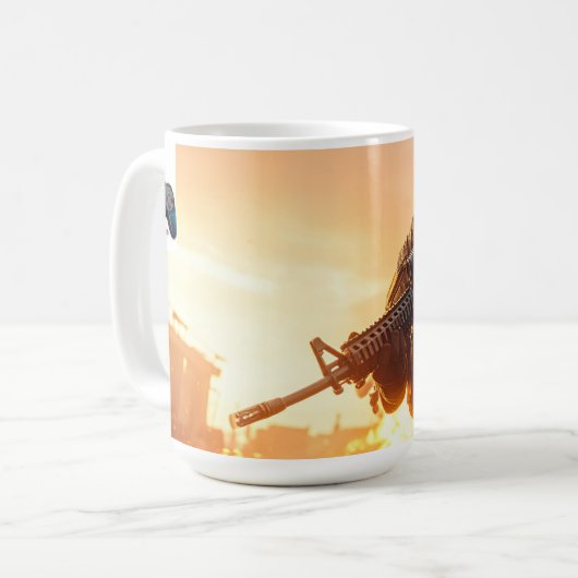 Gamer Fps Coffee Mug Koffiemok (Voorkant links)