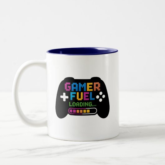 Gamer Fuel Loading Coffee Mok voor Gamers (Links)
