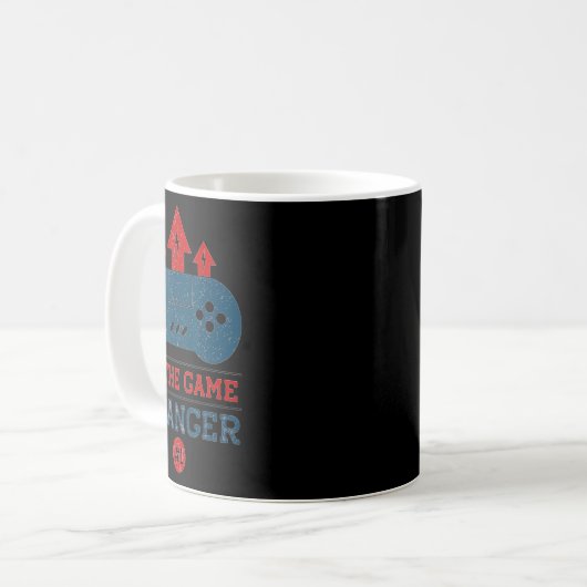 Gamer Game Changer Video Game Lover Gift Shirt  Koffiemok (Voorkant links)