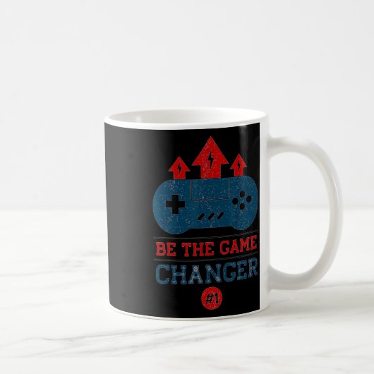 Gamer Game Changer Video Game Lover Gift Shirt  Koffiemok (Rechts)