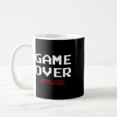 Gamer Game Over Koffiemok (Links)
