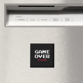 Gamer Game Over Magneet (Insitu (Vaatwasser))